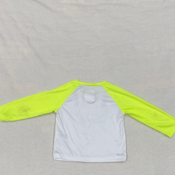 Hurley Kids Neon Yellow Swim Rashguard Set 18m - Picture 11 of 15